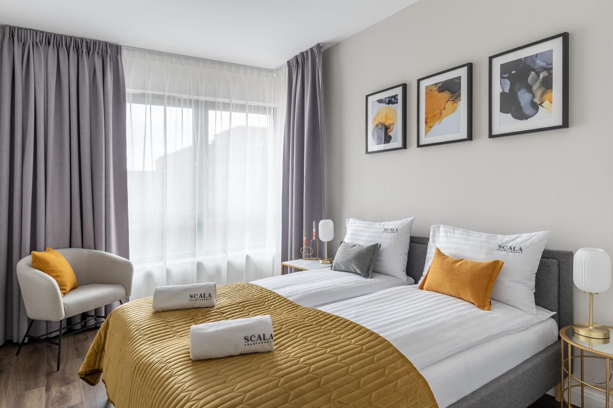 Scala City Center Premium Apartments With Parking By Lion Apartments Danzica Esterno foto